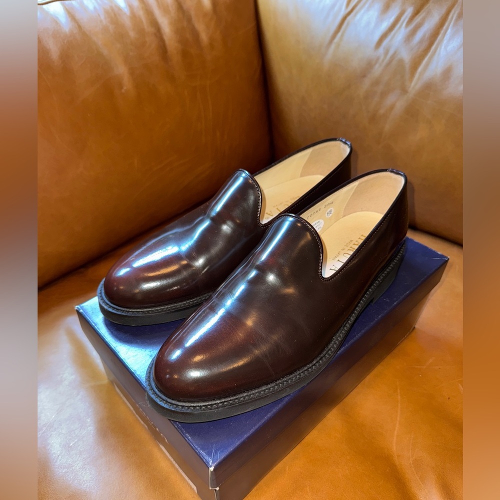 Haruta 707XL Loafer / Dark Brown